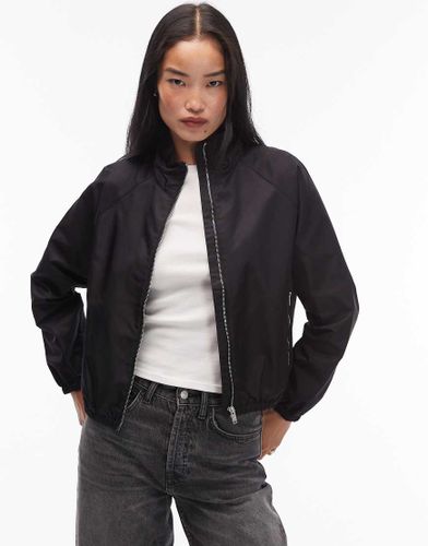 Veste en nylon à capuche style sport avec fermeture éclair - Arket - Modalova