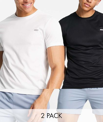 Confezione da 2 T-shirt da allenamento ad asciugatura rapida - ASOS - Modalova