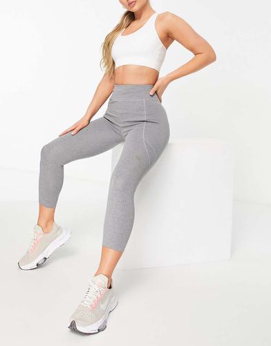 Leggings al polpaccio da running allacciati in vita con tasca - ASOS - Modalova