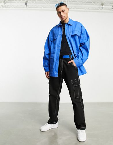 Camicia giacca super oversize - ASOS DESIGN - Modalova