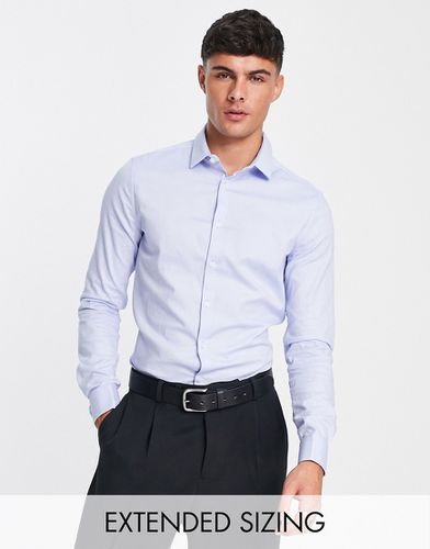 Camicia Oxford elegante skinny con polsino doppio - ASOS DESIGN - Modalova