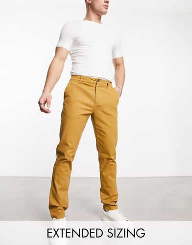 Chino color cuoio slim - ASOS DESIGN - Modalova