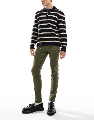 Chino skinny kaki - ASOS DESIGN - Modalova