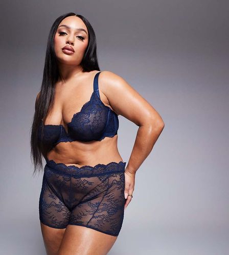 ASOS DESIGN Curve - Ashley - Boxer en dentelle - Asos Curve - Modalova