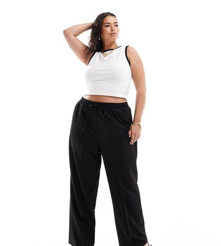 ASOS DESIGN Curve - Pantaloni sartoriali neri - ASOS Curve - Modalova