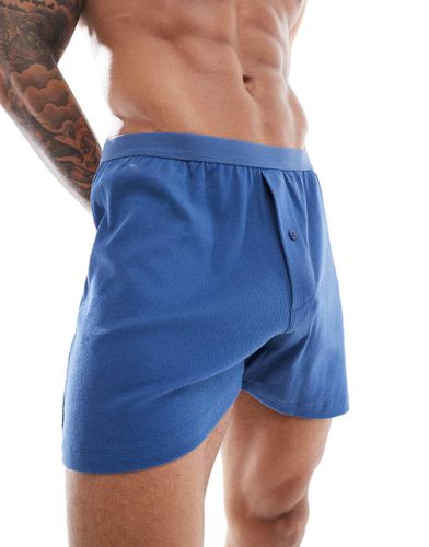 ASOS DESIGN - Boxer blu a coste - ASOS DESIGN - Modalova