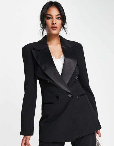 Blazer da abito doppiopetto - ASOS DESIGN - Modalova