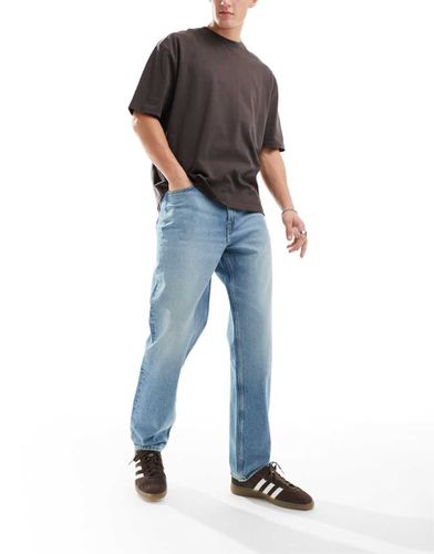 Dad jeans lavaggio chiaro - ASOS DESIGN - Modalova