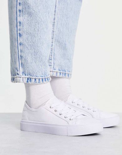 Dizzy - Sneakers stringate bianche - ASOS DESIGN - Modalova