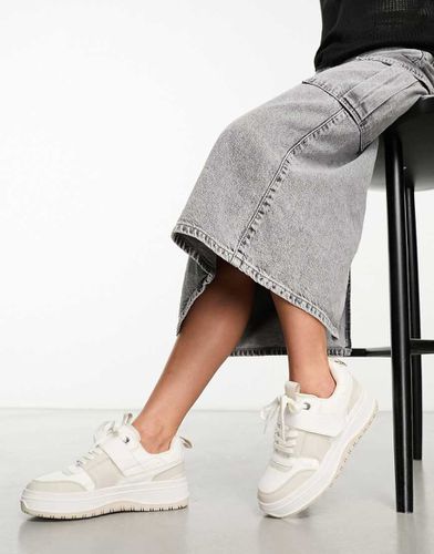 Duplex - Sneakers bianche con cinturino a strappo - ASOS DESIGN - Modalova