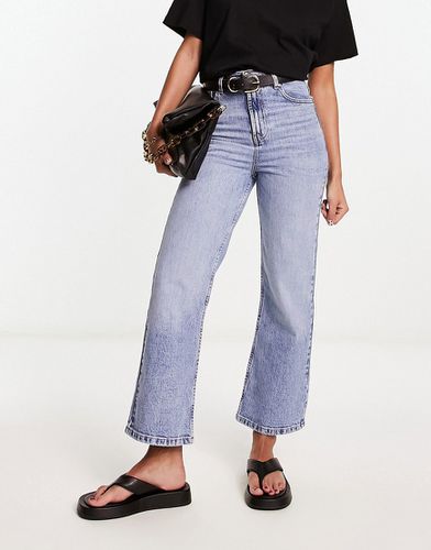 Easy - Jeans dritti taglio corto azzurri - ASOS DESIGN - Modalova