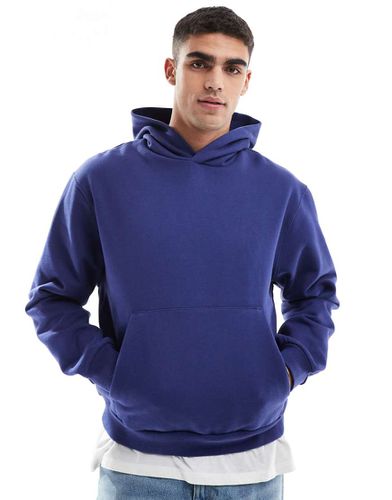 Felpa con cappuccio oversize squadrata premium pesante 400 gsm - ASOS DESIGN - Modalova