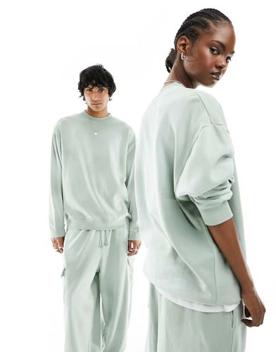 Felpa unisex oversize color slavato in coordinato - ASOS DESIGN - Modalova