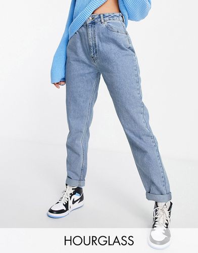 Hourglass - Jeans mom comodi azzurri - ASOS DESIGN - Modalova