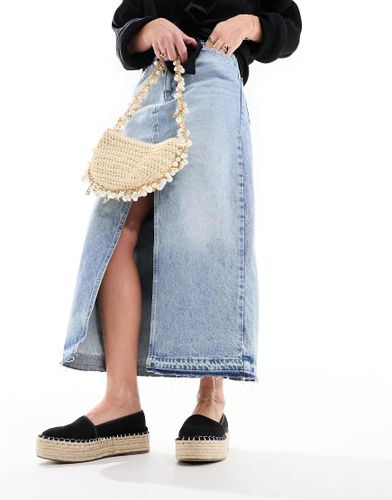 Journal - Espadrilles plates à semelle plateforme - Asos Design - Modalova