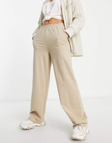 Joggers dritti color pietra - ASOS DESIGN - Modalova