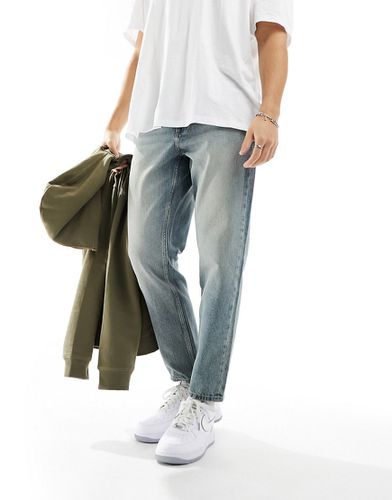 Jeans classici rigidi lavaggio chiaro vintage - ASOS DESIGN - Modalova