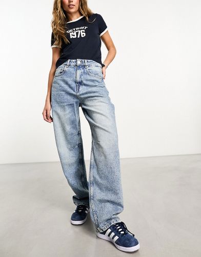 Jeans a palloncino medio tinto - ASOS DESIGN - Modalova