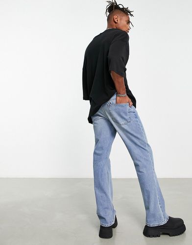 Jeans bootcut rétro lavaggio medio - ASOS DESIGN - Modalova