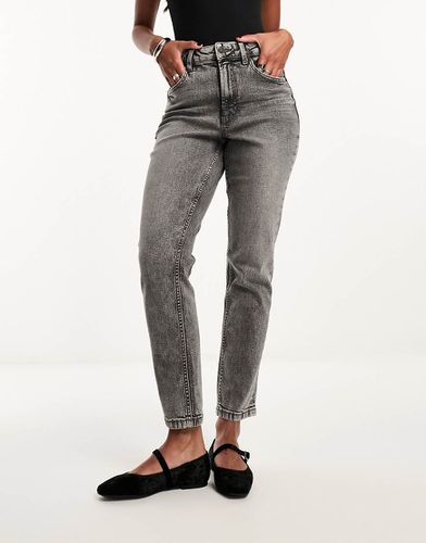 Mom jeans confortevoli slim grigi - ASOS DESIGN - Modalova