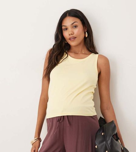 ASOS DESIGN Maternity - Débardeur à dos nageur - beurre - Asos Maternity - Modalova