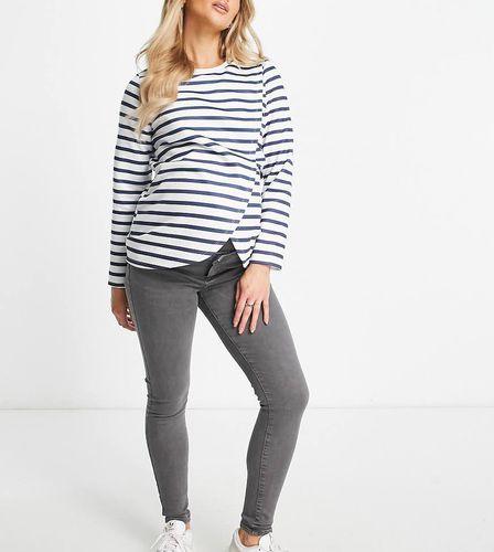 ASOS DESIGN Maternity - Ultimate - Jeans skinny grigi - ASOS Maternity - Modalova