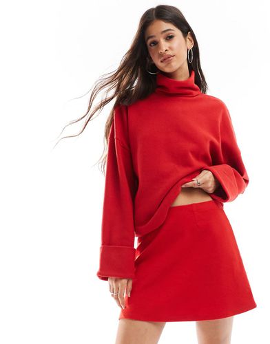 Maglione con collo alto morbidissimo con polsini - ASOS DESIGN - Modalova