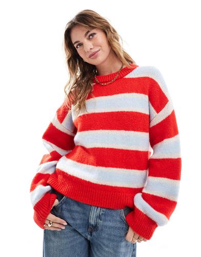 Maglione soffice a righe - ASOS DESIGN - Modalova