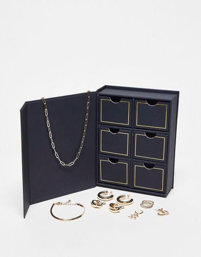 Set regalo con gioielli e confezione regalo - ASOS DESIGN - Modalova