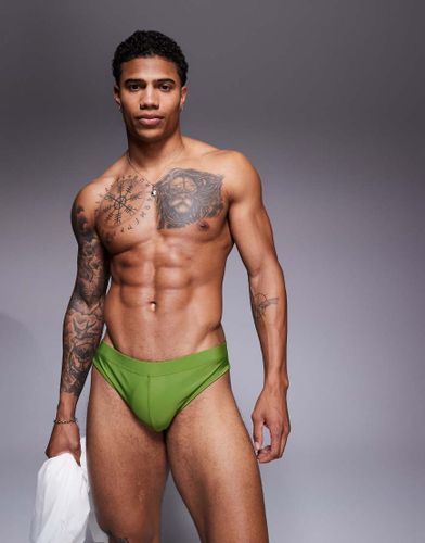 ASOS DESIGN - Slip de bain - Vert - Asos Design - Modalova