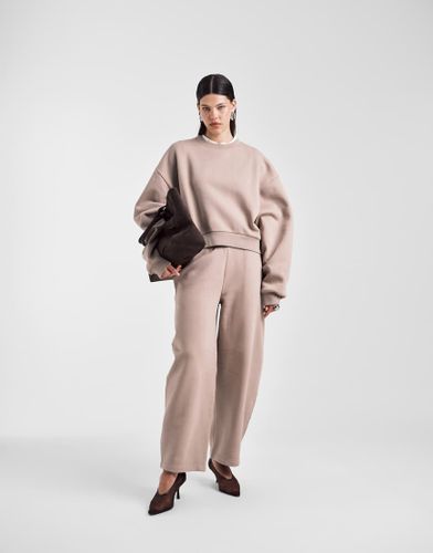 Pantalon de jogging ample à envers brossé - Taupe moka - Asos Design - Modalova