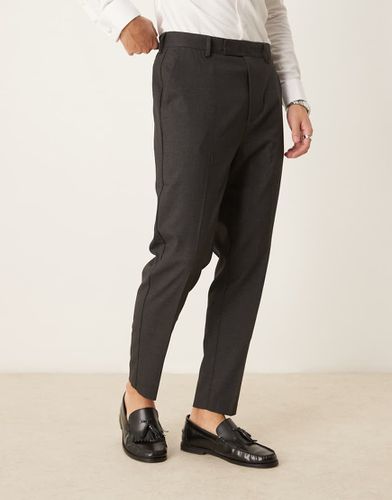 Pantaloni affusolati eleganti antracite - ASOS DESIGN - Modalova