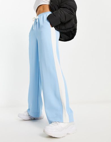 Pantaloni con pannello a contrasto - ASOS DESIGN - Modalova