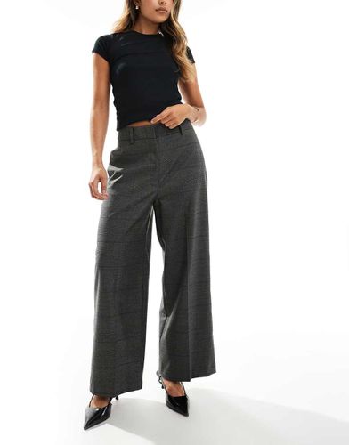 Pantaloni culotte sartoriali a quadri - ASOS DESIGN - Modalova