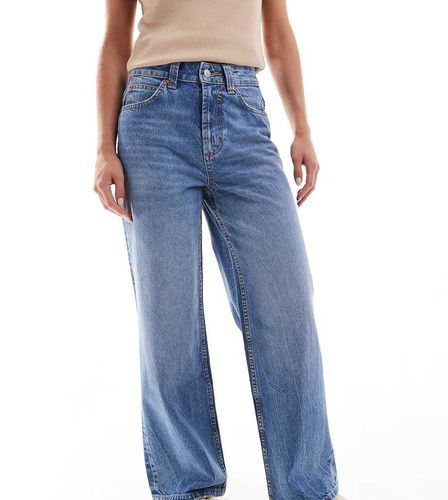 ASOS DESIGN Petite - Jeans dad fit medio a fondo ampio - ASOS Petite - Modalova