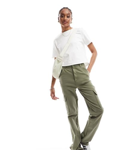 ASOS DESIGN Tall - Pantalon cargo ajusté - Kaki - Asos Tall - Modalova