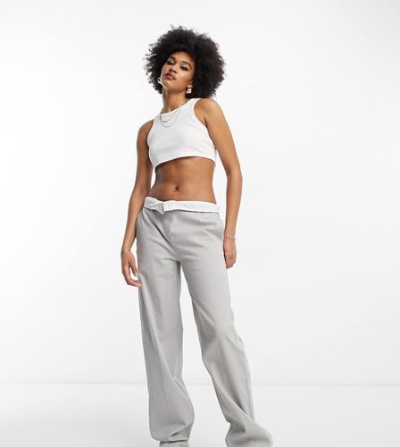 ASOS DESIGN Tall - Pantaloni boyfriend comodi grigi - ASOS Tall - Modalova