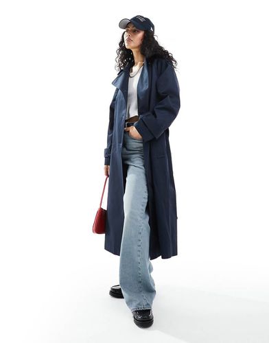 Trench taglio lungo - ASOS DESIGN - Modalova