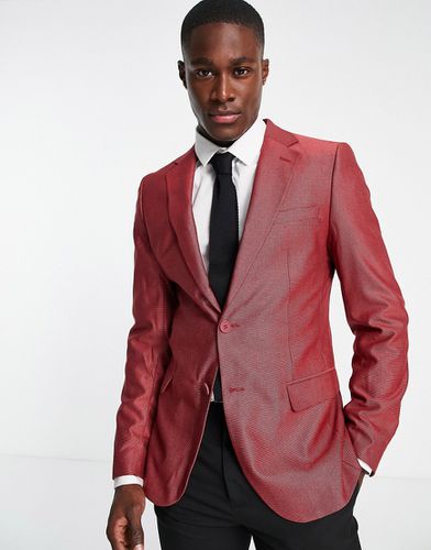 Giacca da abito super skinny rossa - Bolongaro Trevor - Modalova