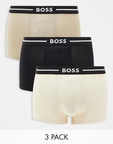 Confezione da 3 paia di boxer aderenti - BOSS Bodywear - Modalova