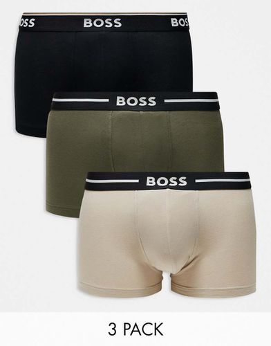 Confezione da 3 paia di boxer aderenti - BOSS Bodywear - Modalova