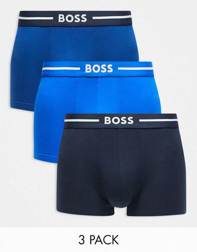 Confezione da 3 paia di boxer aderenti, multicolore - BOSS Bodywear - Modalova