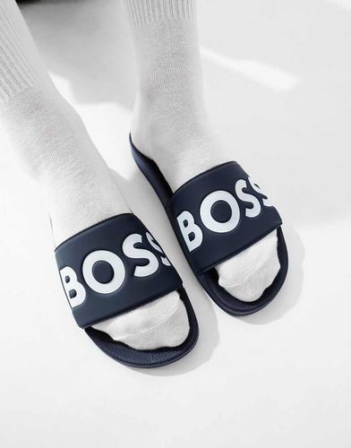 BOSS - Sean - Sliders blu navy - BOSS Orange - Modalova