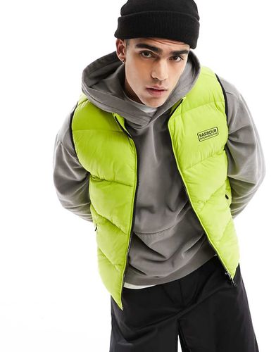 Cargen - Gilet imbottito lime - Barbour International - Modalova