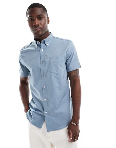 Camicia Oxford azzurra a maniche corte - Ben Sherman - Modalova