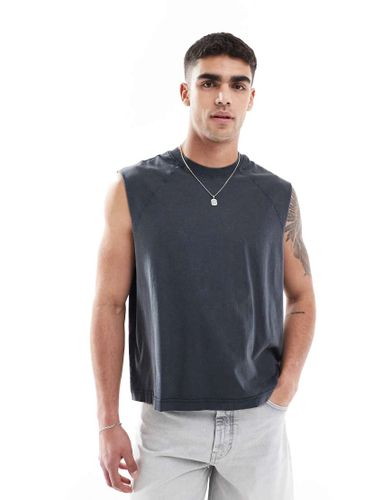 Bershka - Top sans manches - Noir - Bershka - Modalova