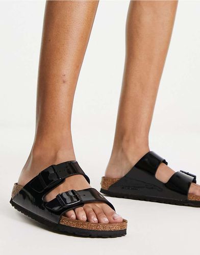 Arizona Birko-Flor - Sandali in vernice nera - Birkenstock - Modalova