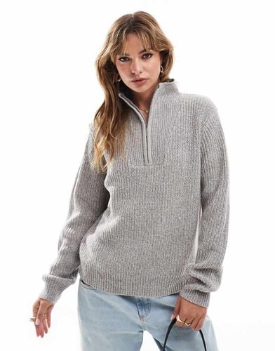 Maglione con zip corta - Brave Soul - Modalova