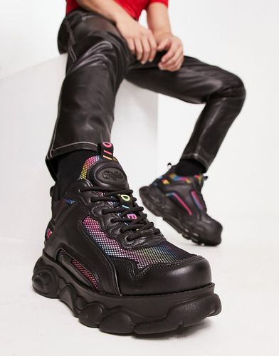 Cloud Chai - Chunky sneakers vegan-friendly nere con dettaglio arcobaleno - Buffalo - Modalova