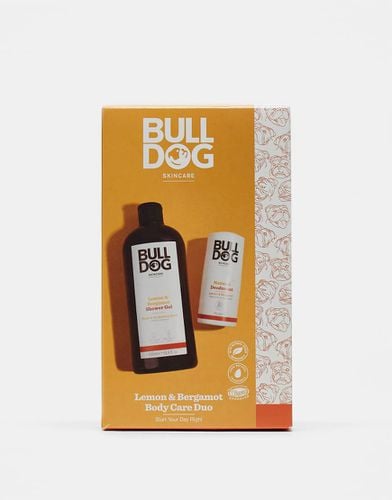 Skincare - Lemon & Bergamot Body Care Duo - Set regalo - Bulldog - Modalova